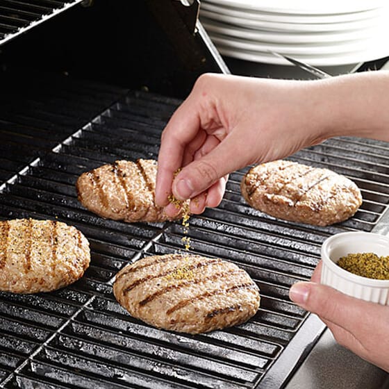 seasoned Turkey Burger