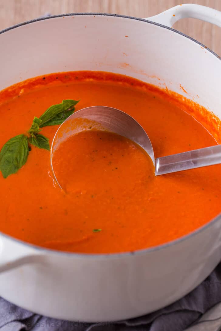 Tomato Soup with onion