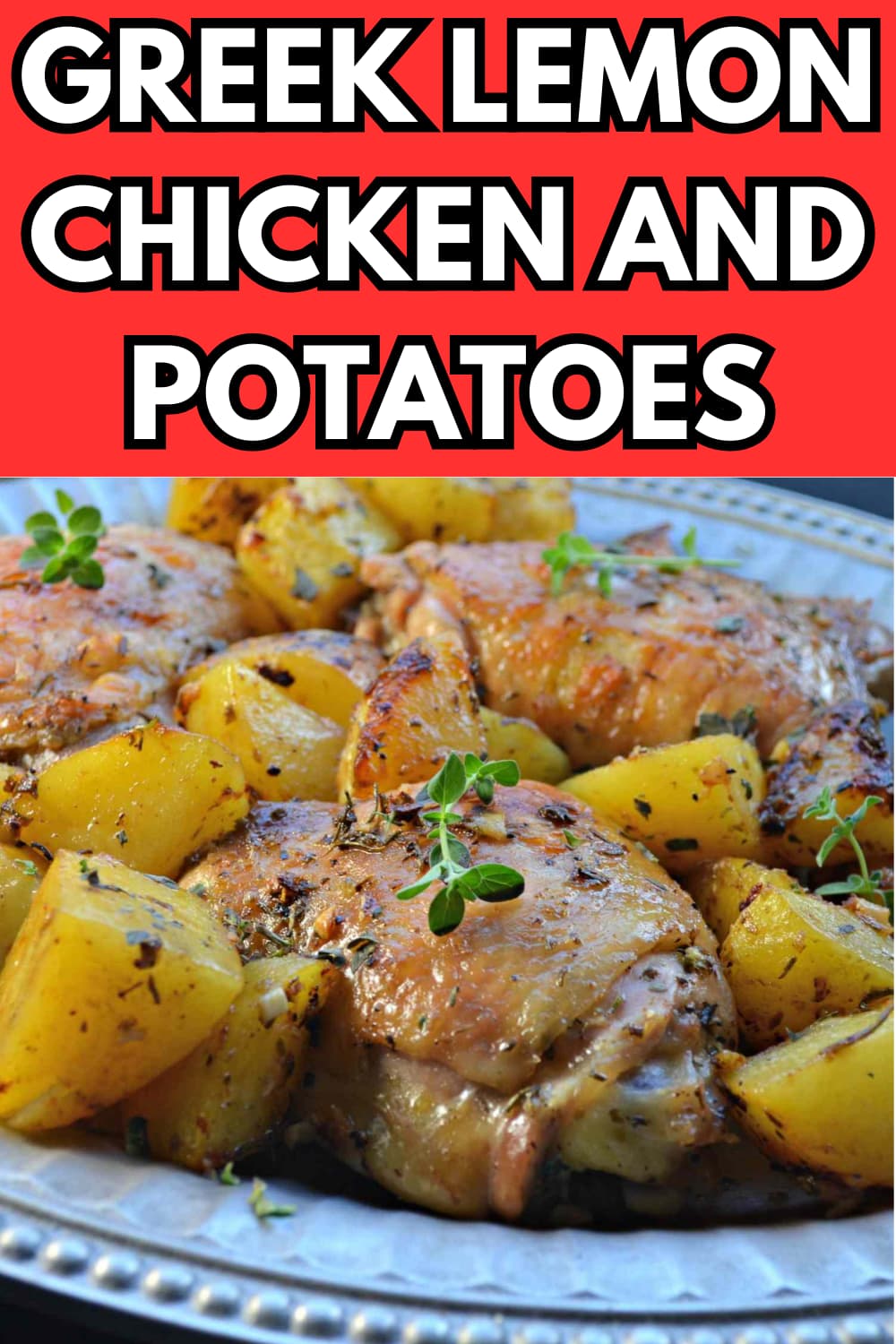 Greek Lemon Chicken and Potatoes Recipe
