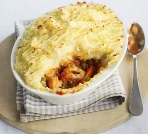 Winter vegetable pie