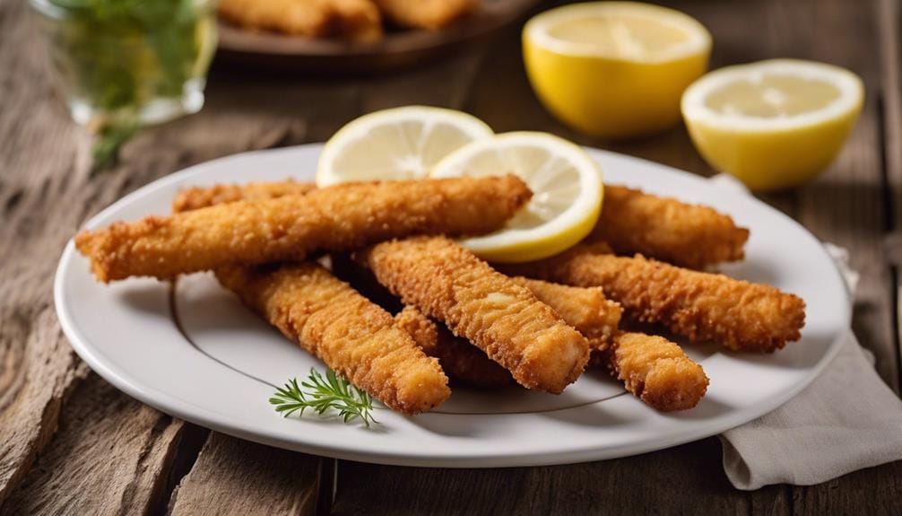 cooking frozen fish sticks