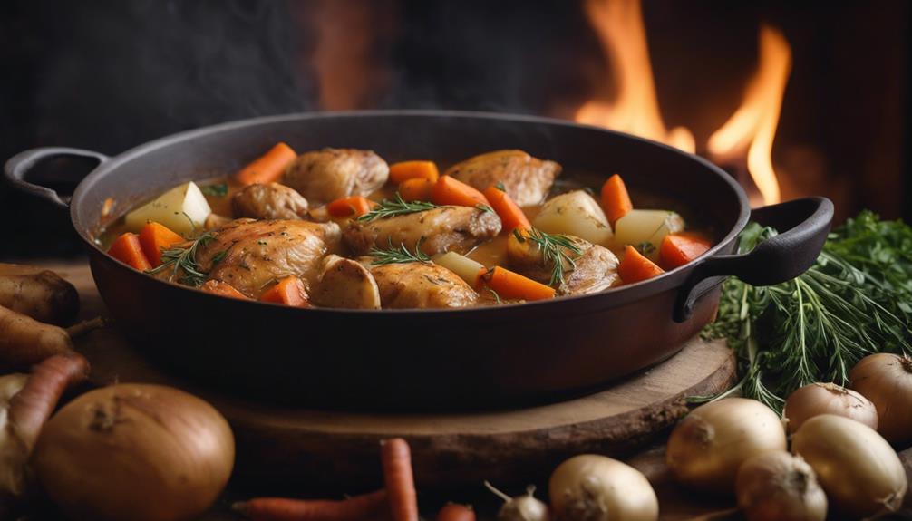 creating a delicious meal