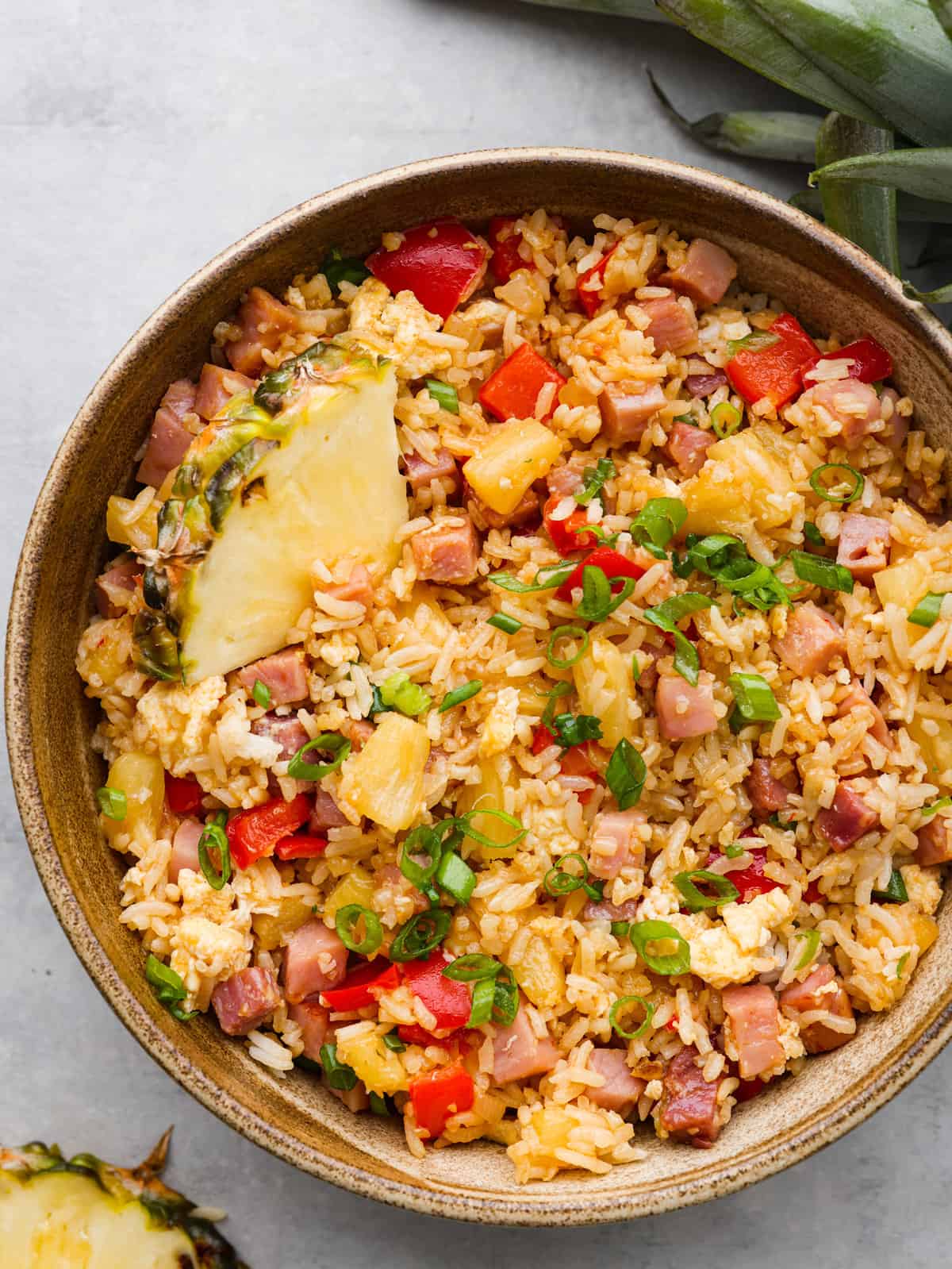 Hawaiian Pineapple Fried Rice