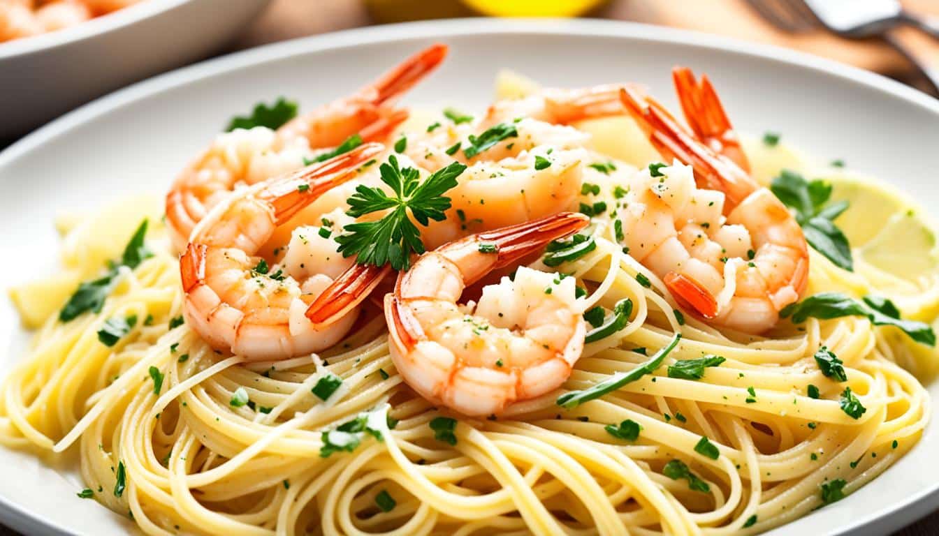 Shrimp Scampi Pasta