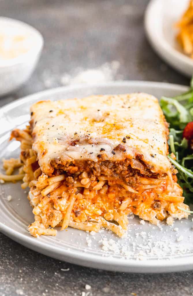 Million Dollar Spaghetti Casserole