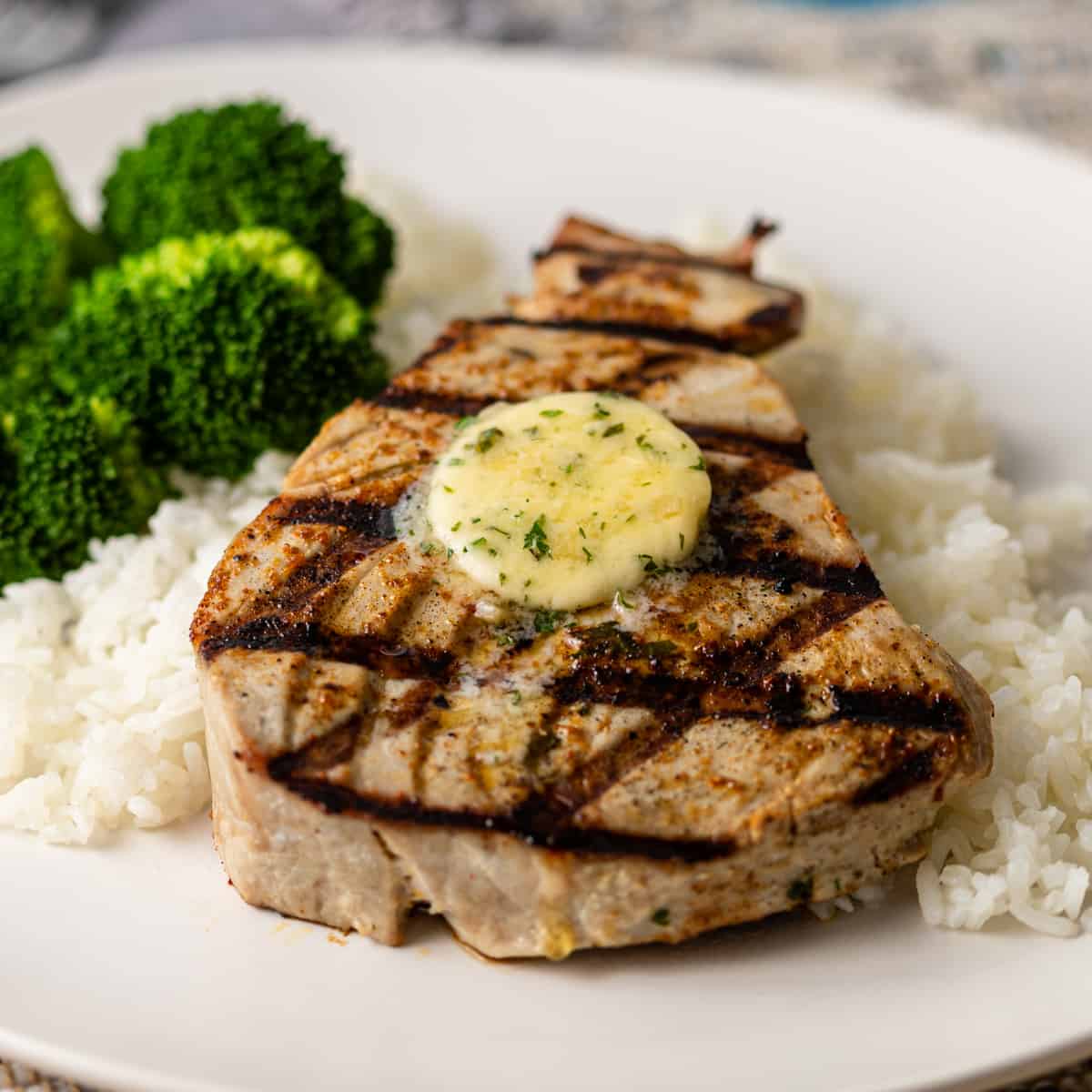 Scrumptious homemade Grilled Tuna Steak