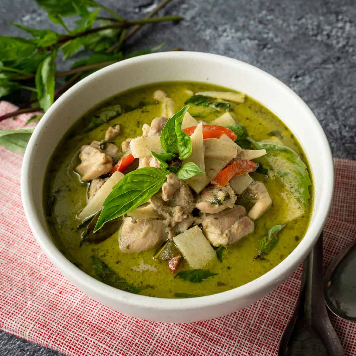 homemade Thai Green Curry