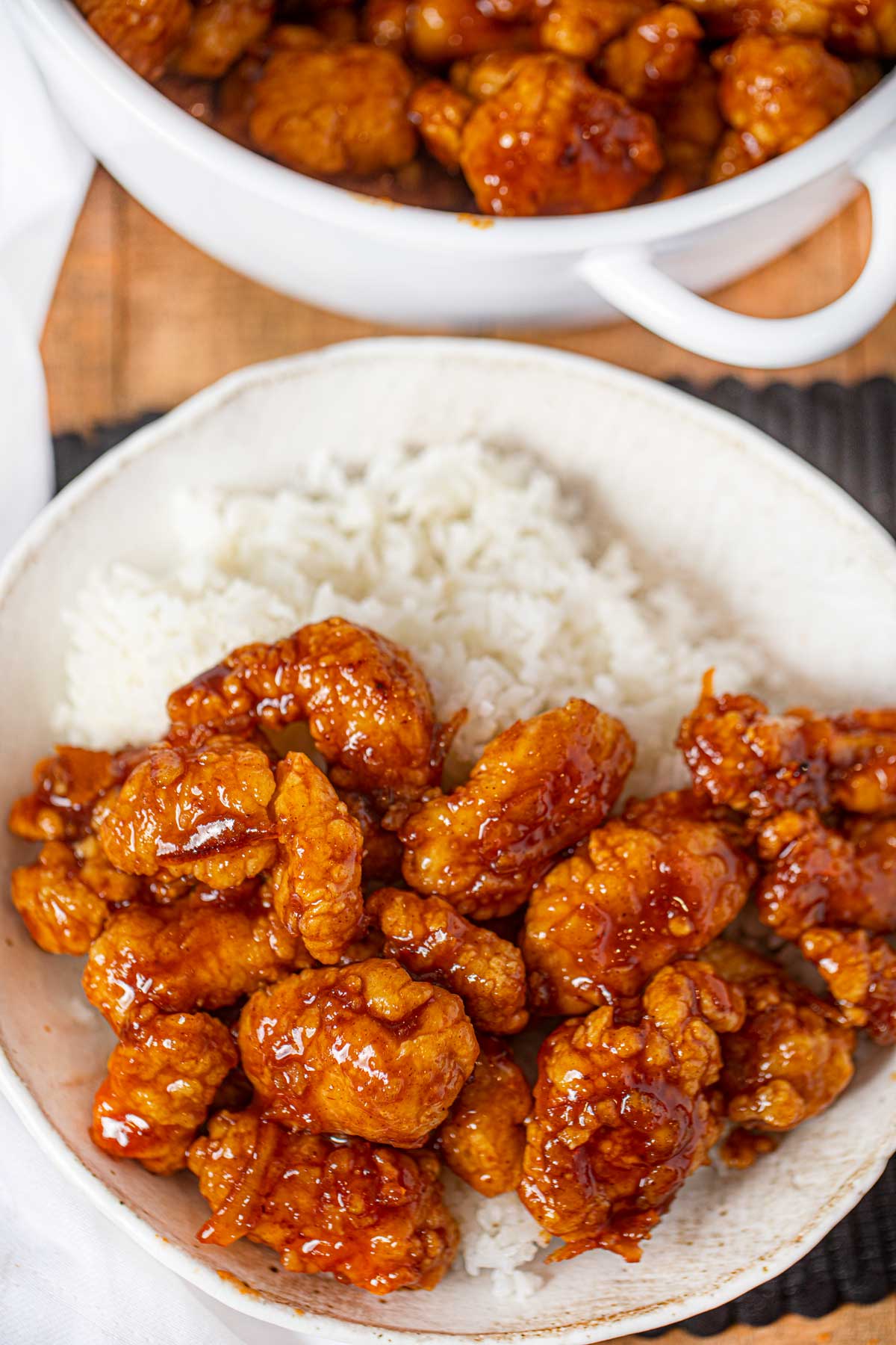 3-Ingredient Orange Chicken
