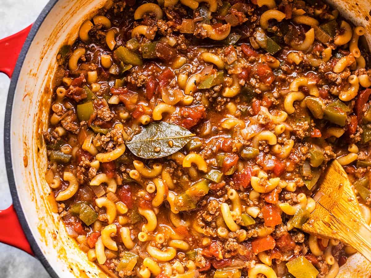 American Goulash (Easy One Pot Recipe)