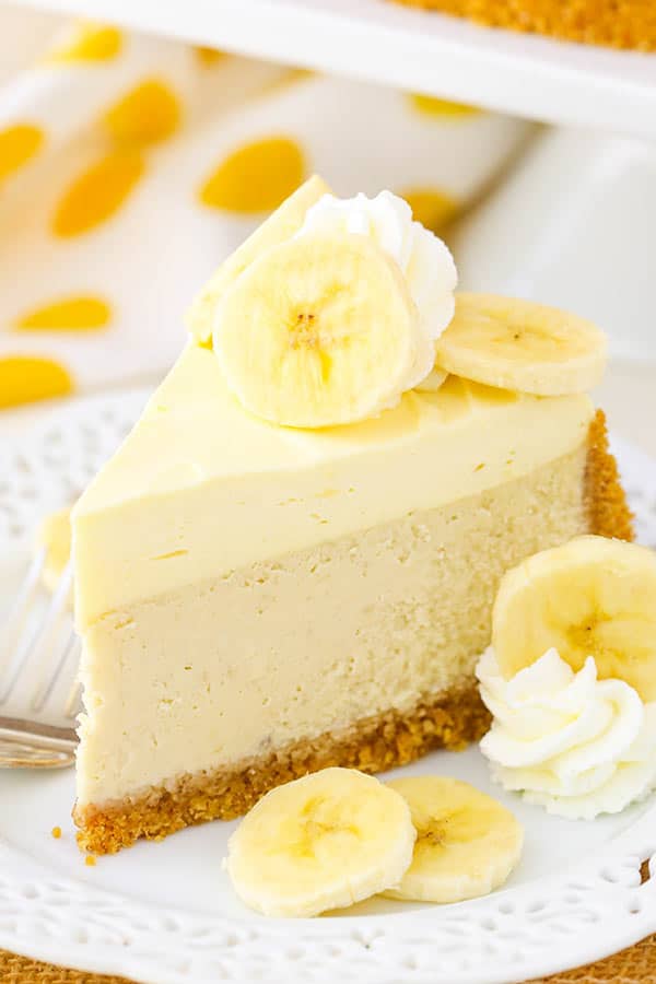 Banana Cream Cheesecake (Easy Recipe)