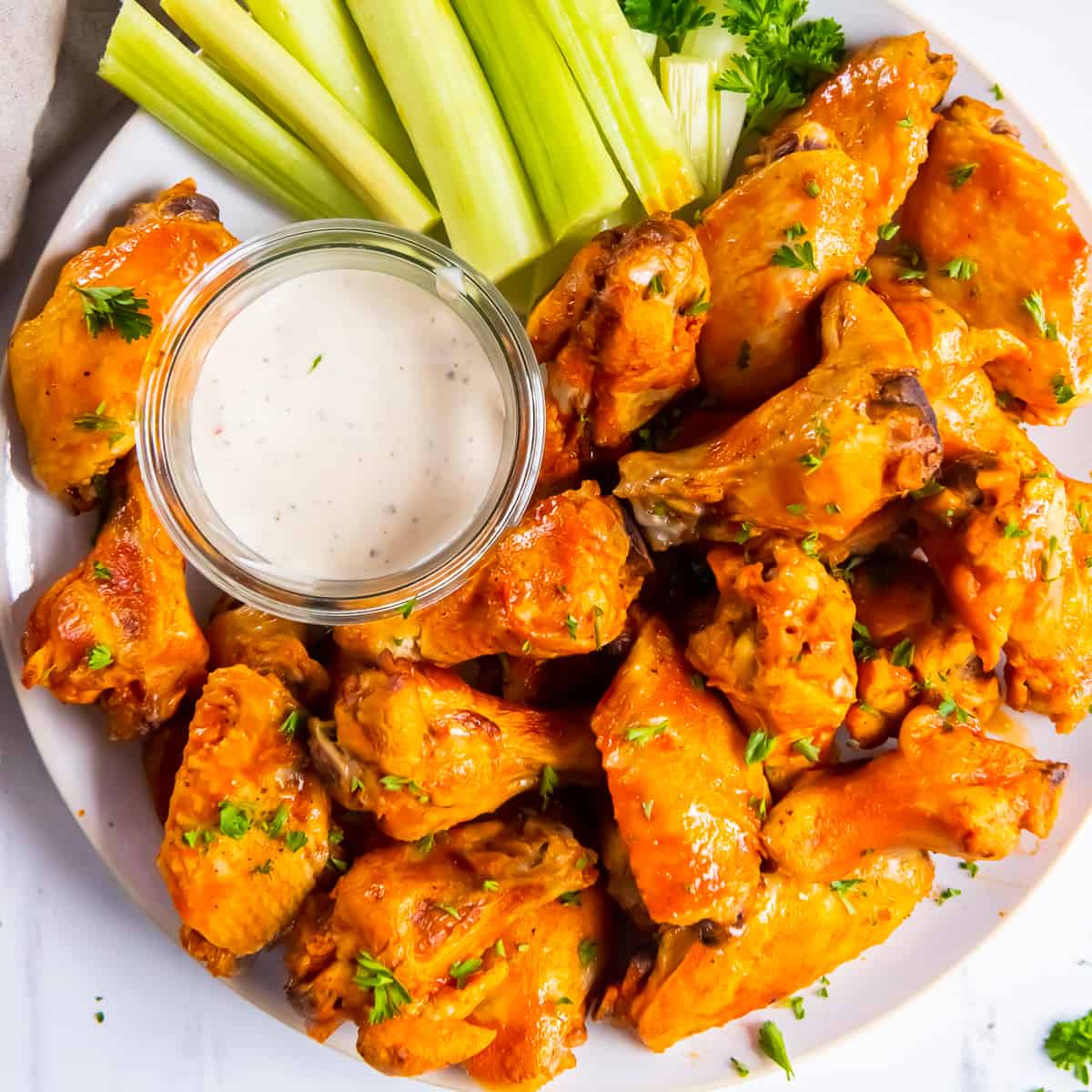 Crockpot Buffalo Chicken Wings