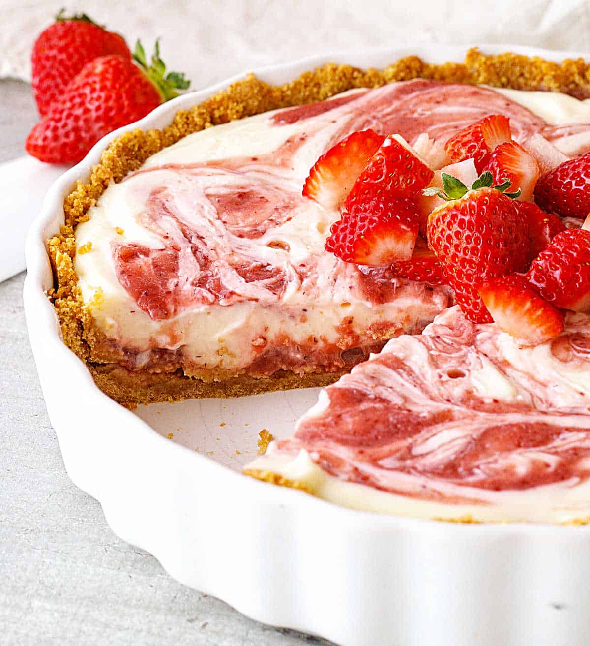 Strawberry Pie With Frozen Strawberries