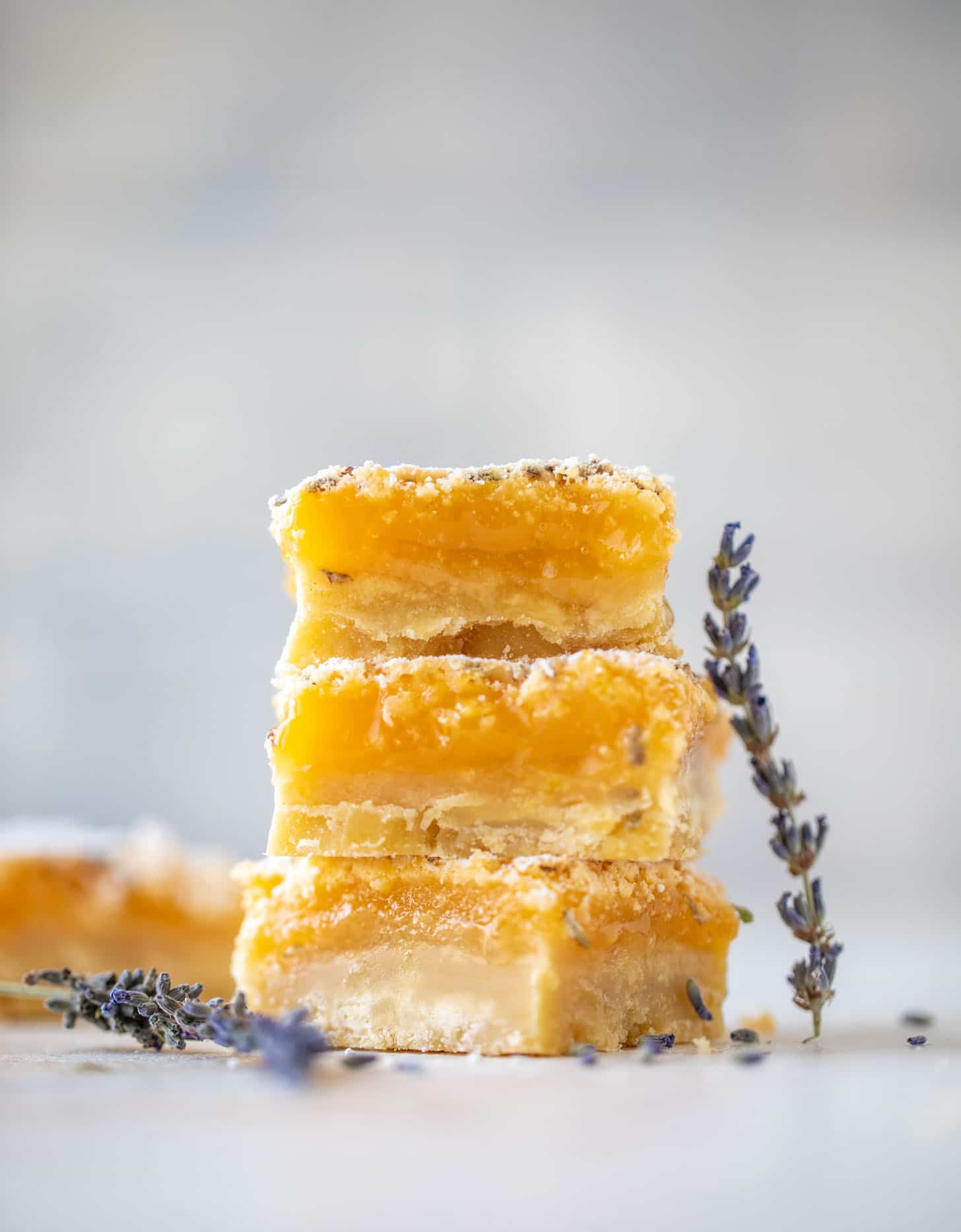 Lavender Lemon Bars