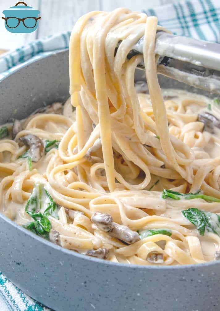 Creamy Garlic Parmesan Fettuccine