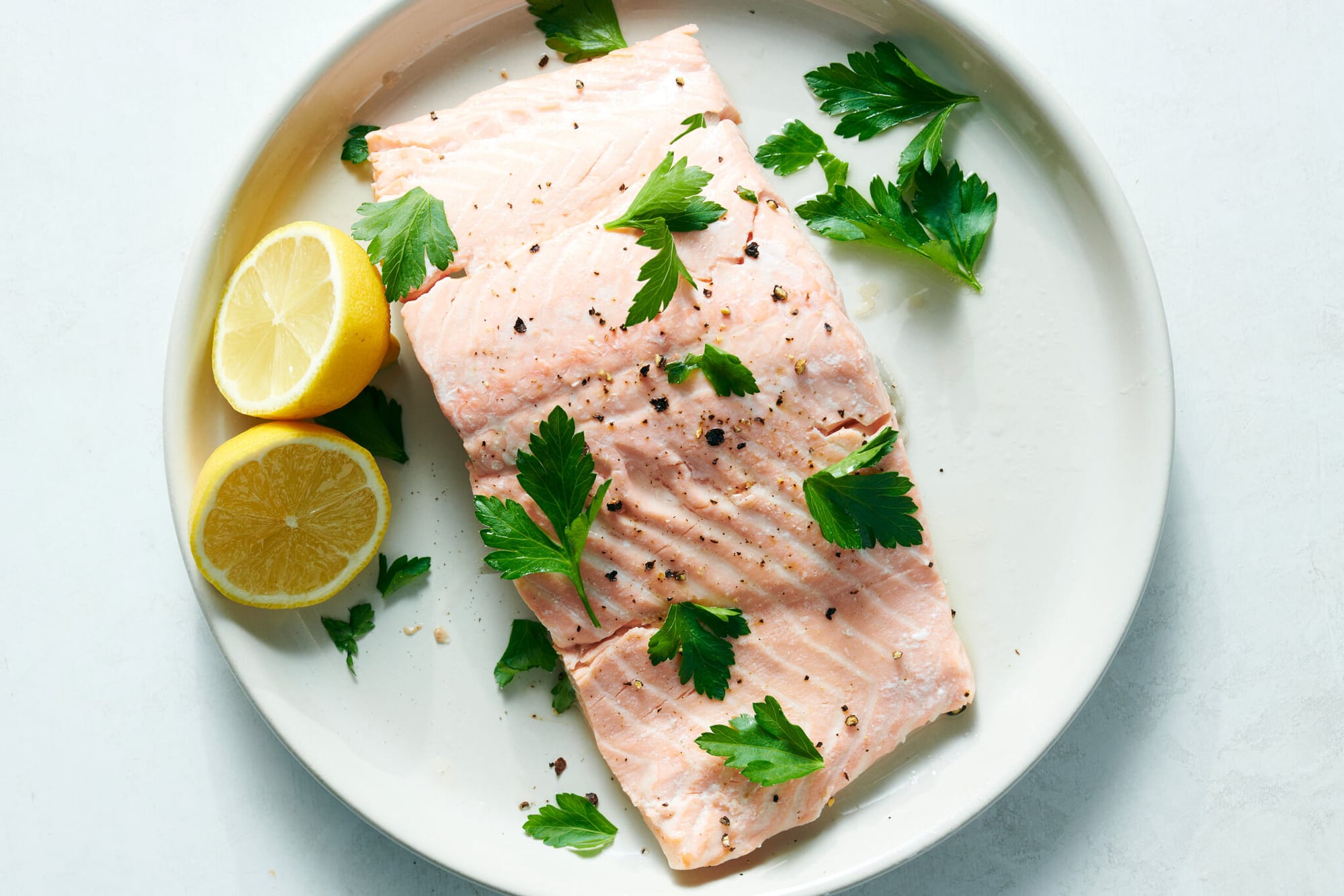 10-Minute Microwave Salmon
