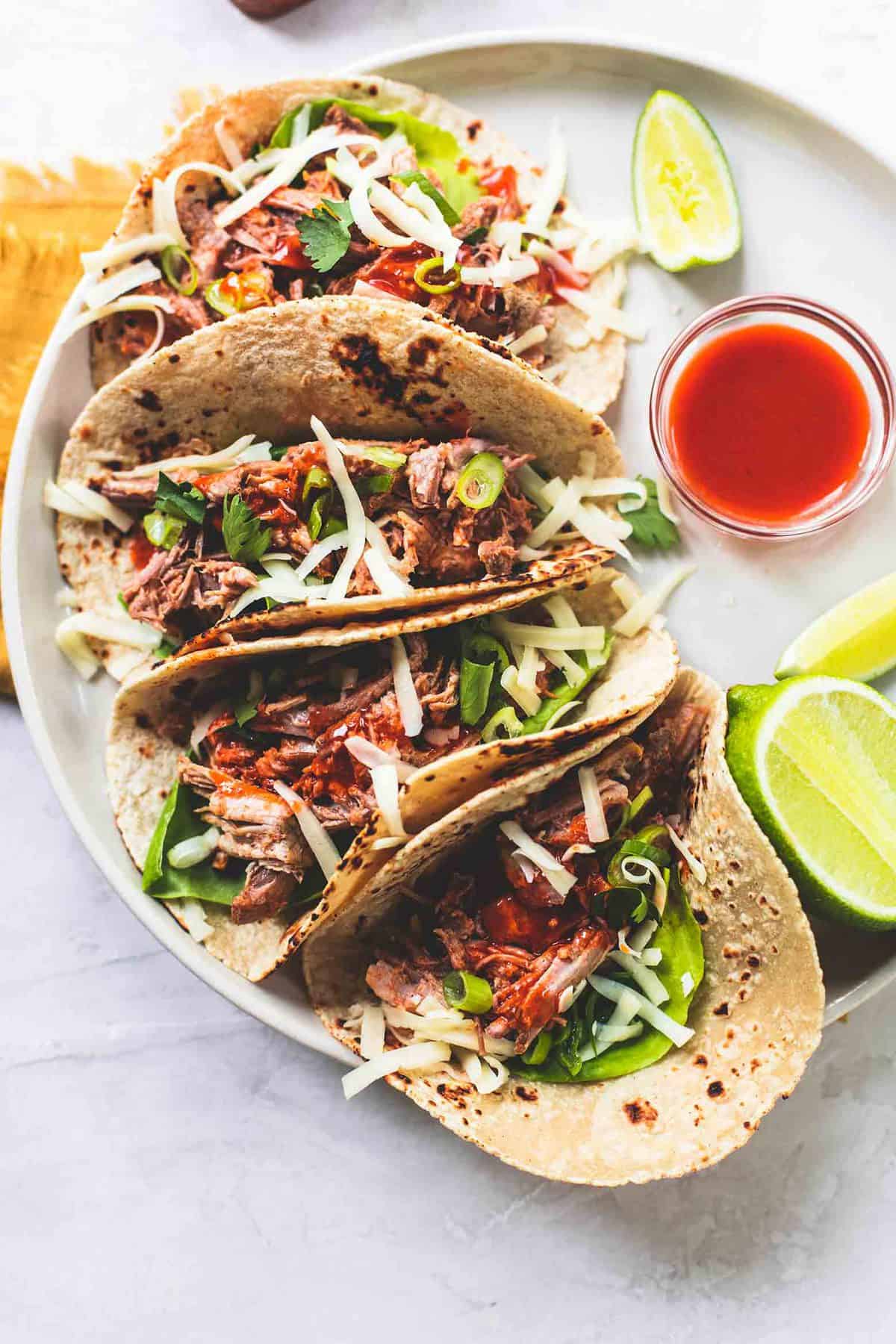 Crockpot Pulled Pork Tacos