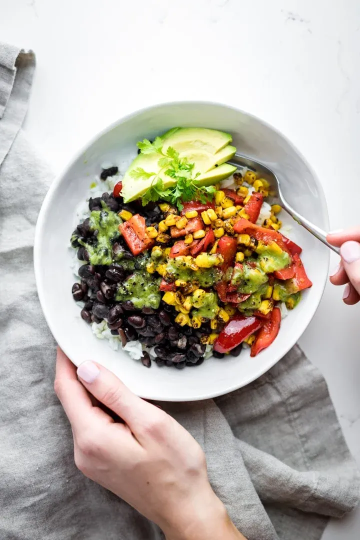 15-Minute Microwave Burrito Bowl