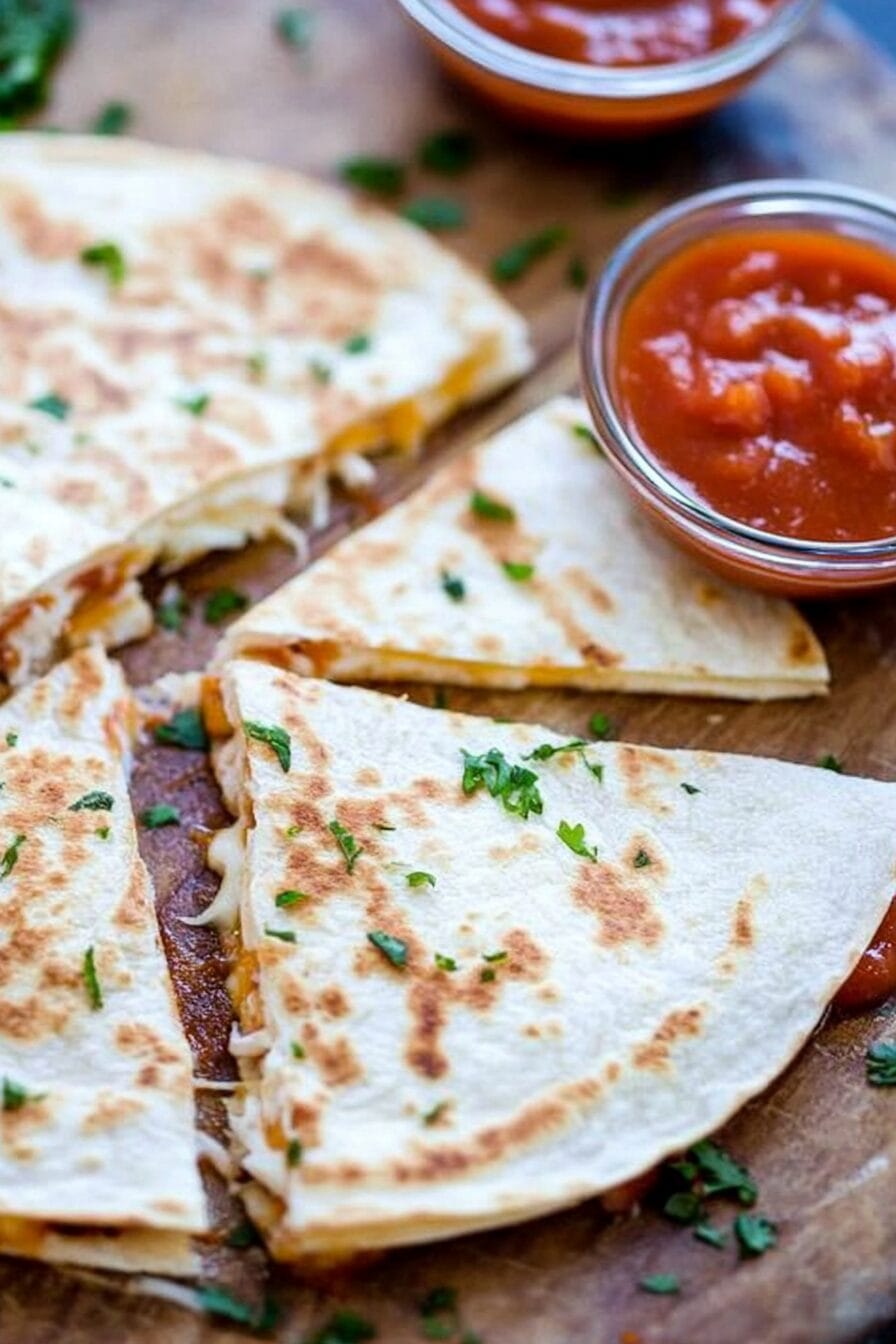 3-Ingredient Kid-Friendly Cheesy Quesadillas