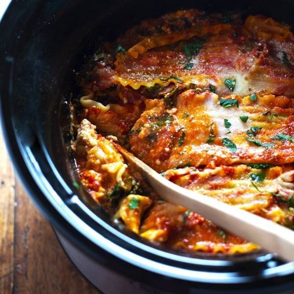 Budget-Friendly Slow Cooker Vegetable Lasagne