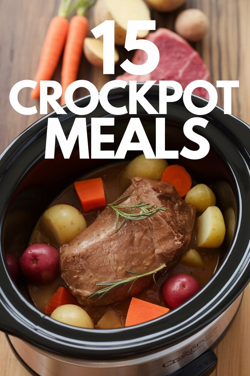 15 Crockpot Meals