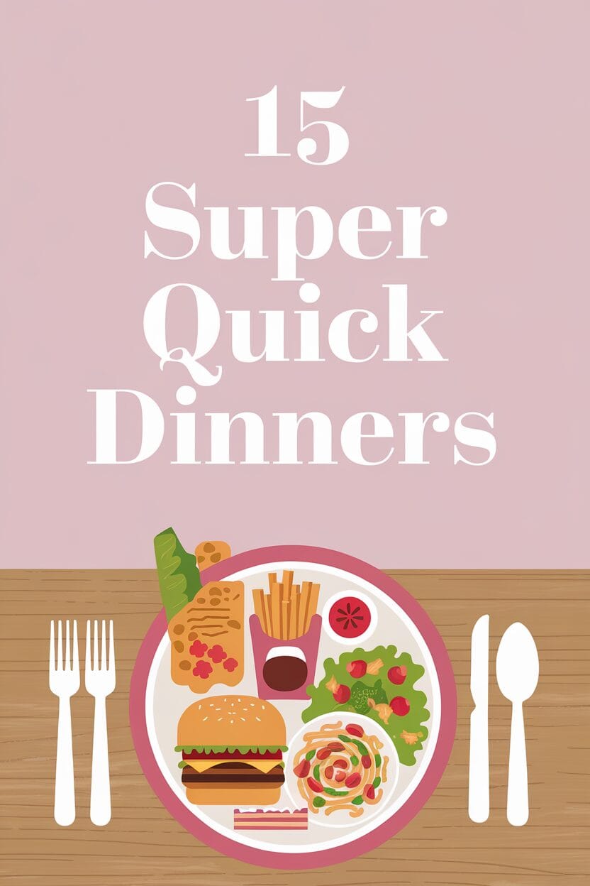 15 super quick dinners