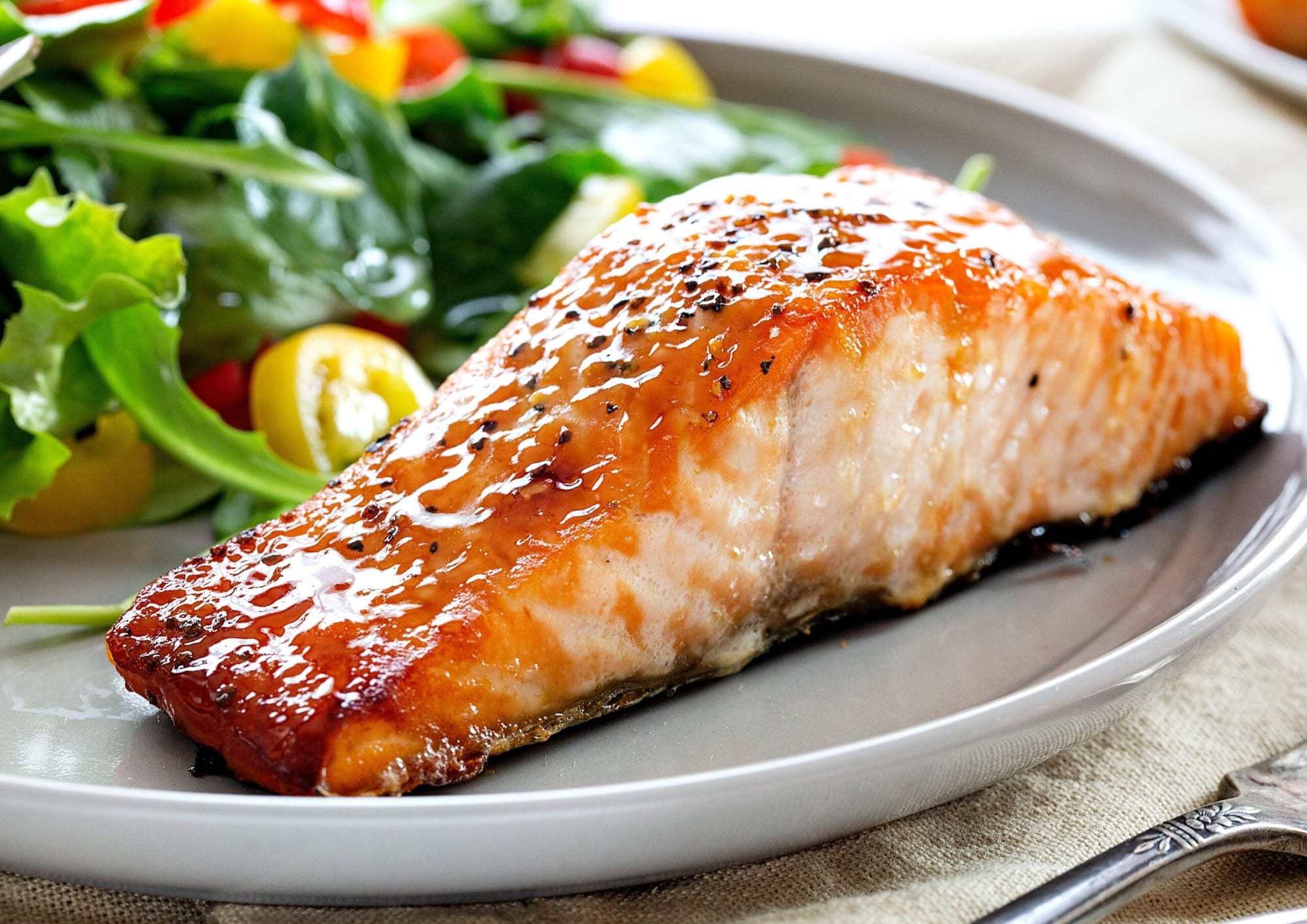 Insanely Fast Brown Sugar Salmon