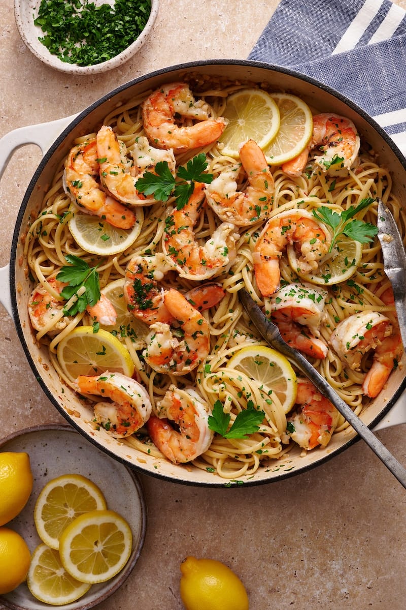 Quick Shrimp Scampi