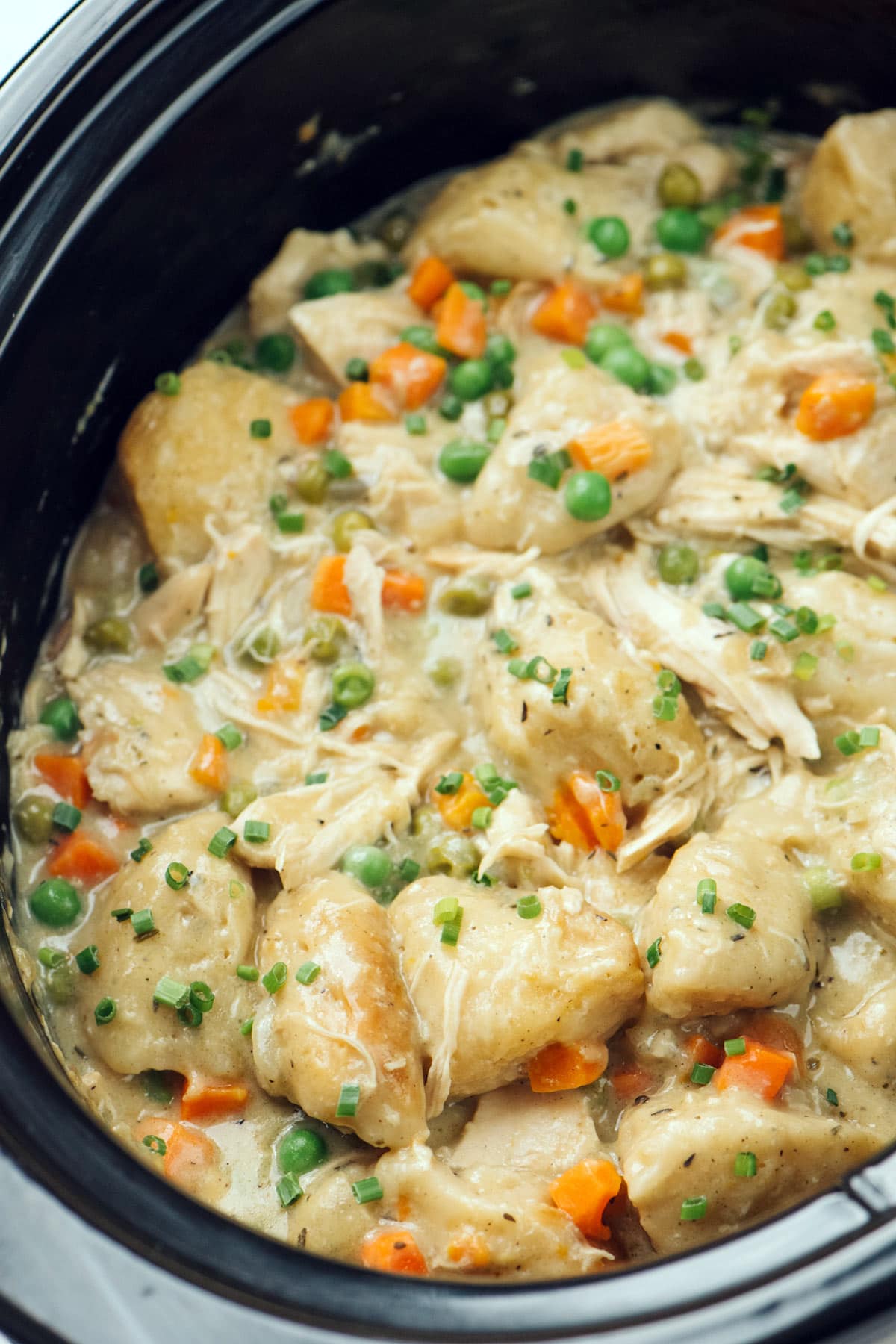 Slow Cooker Chicken & Dumplings