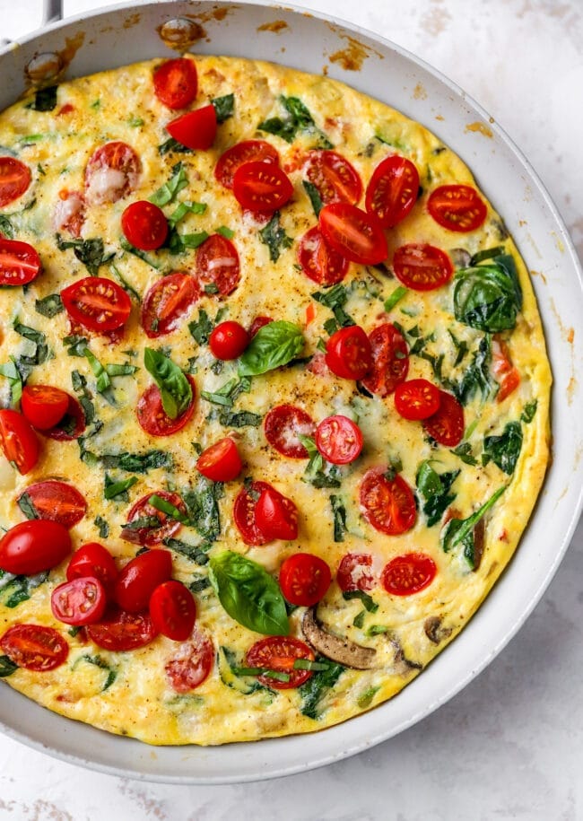 Veggie-Packed Frittata for Dinner Recipe