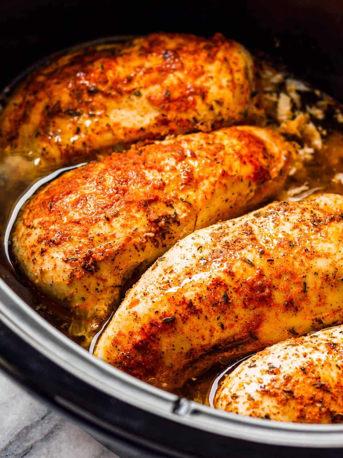 Very Easy Healthy Slow Cooker Chicken Breast