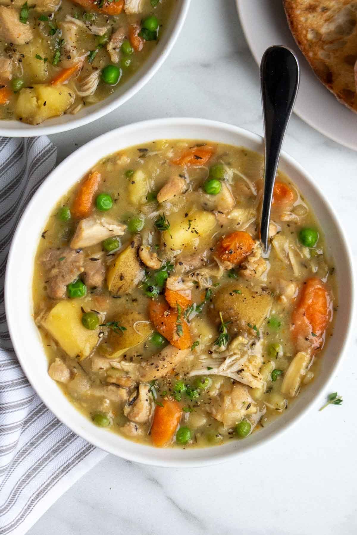 Very Easy Slow Cooker Chicken Stew