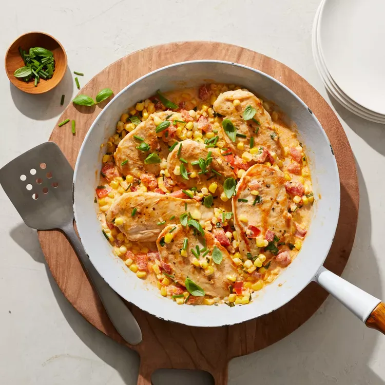 20-Minute Creamy Skillet Chicken