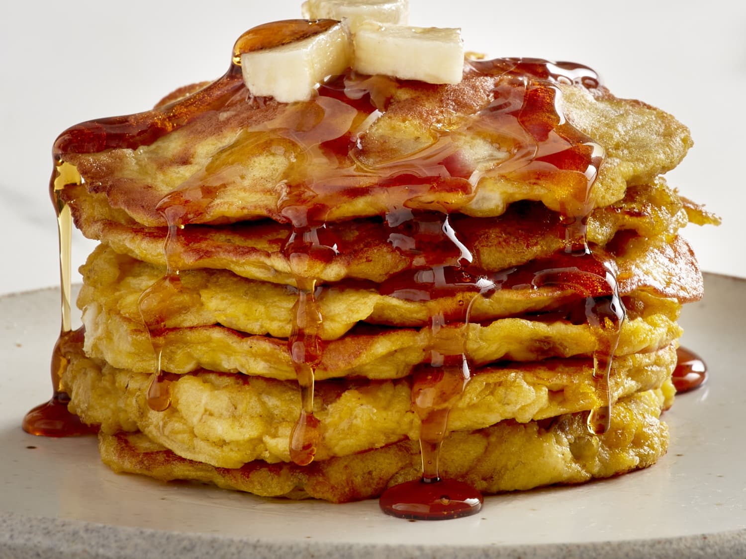 2-Ingredient Banana Pancakes