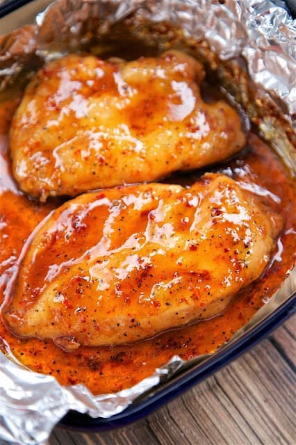 3-Ingredient Brown Sugar Italian Chicken