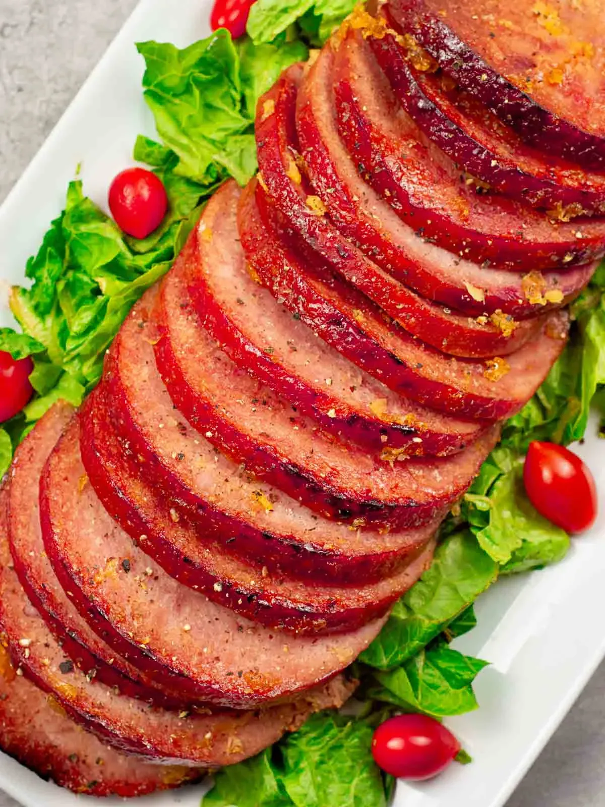 3-Ingredient Easy Brown Sugar Glaze Crockpot Ham