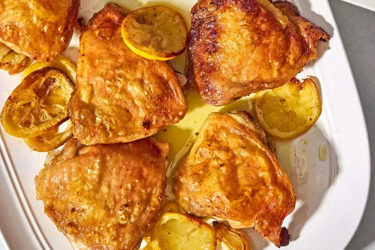 3-Ingredient Lemon Chicken