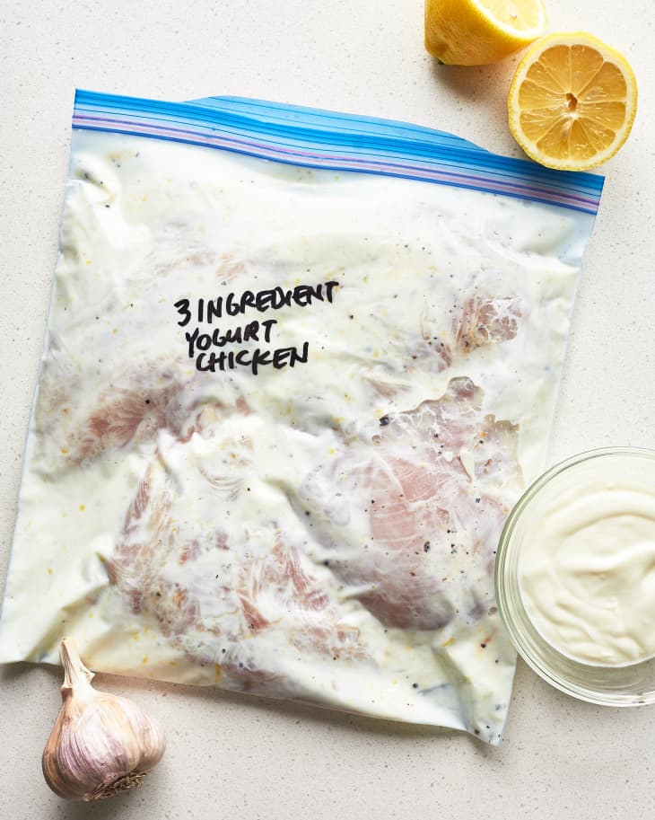 3-Ingredient Yogurt Marinated Chicken