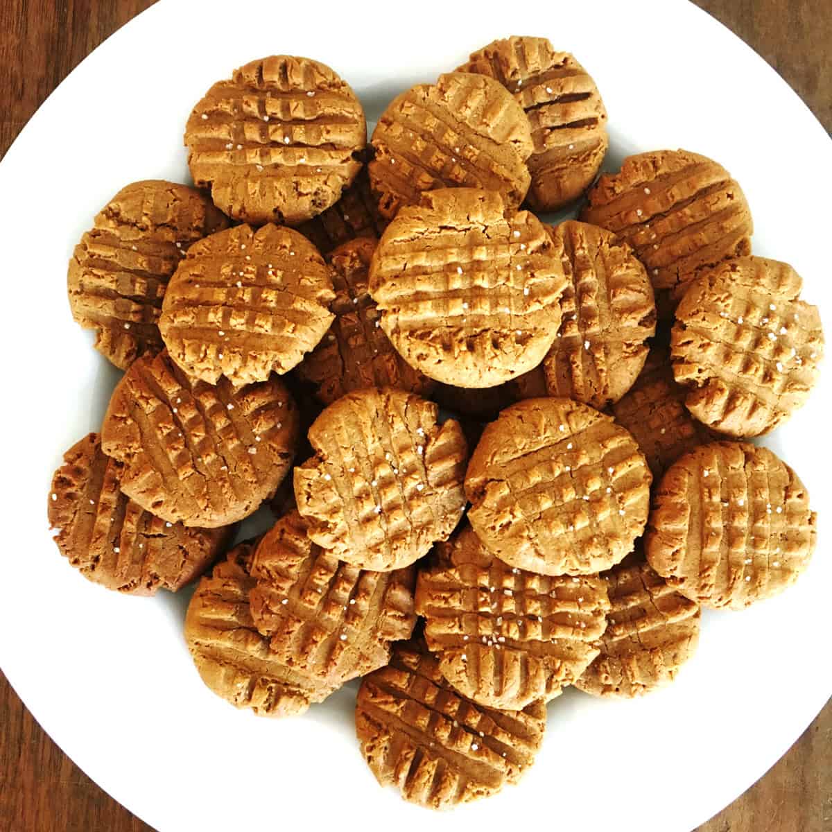 3-Ingredient Peanut Butter Cookies Recipe