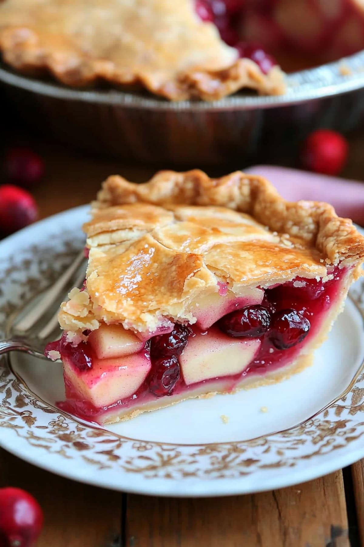 Apple Cranberry Pie Recipe