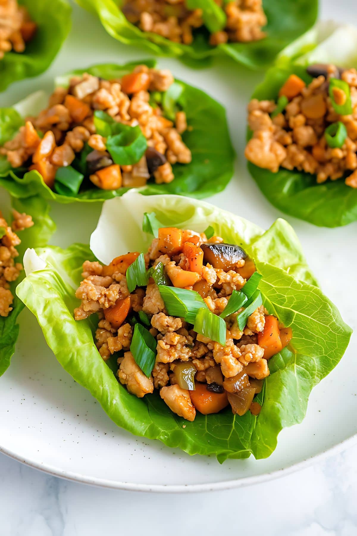 Asian Chicken Lettuce Wraps