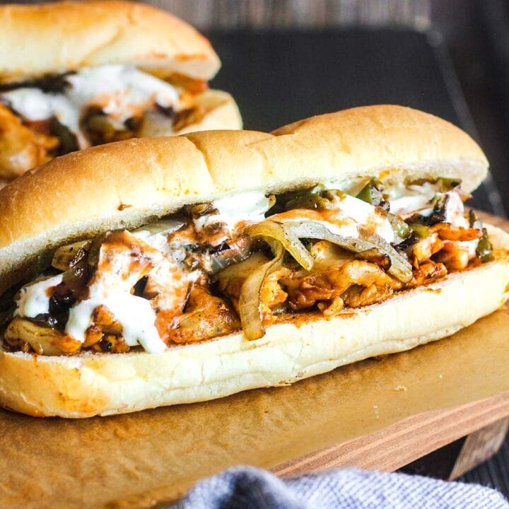 Buffalo Chicken Cheesesteak Recipe