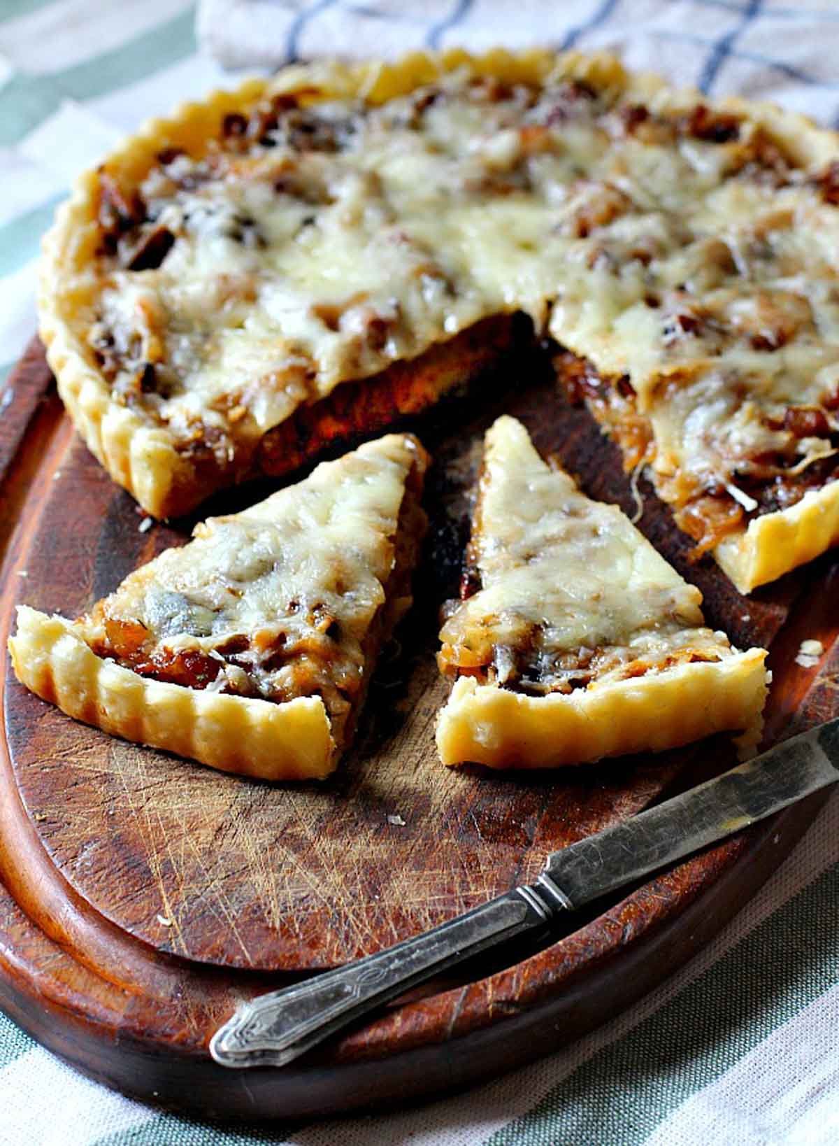 Caramelized Onion and Gruyère Tart
