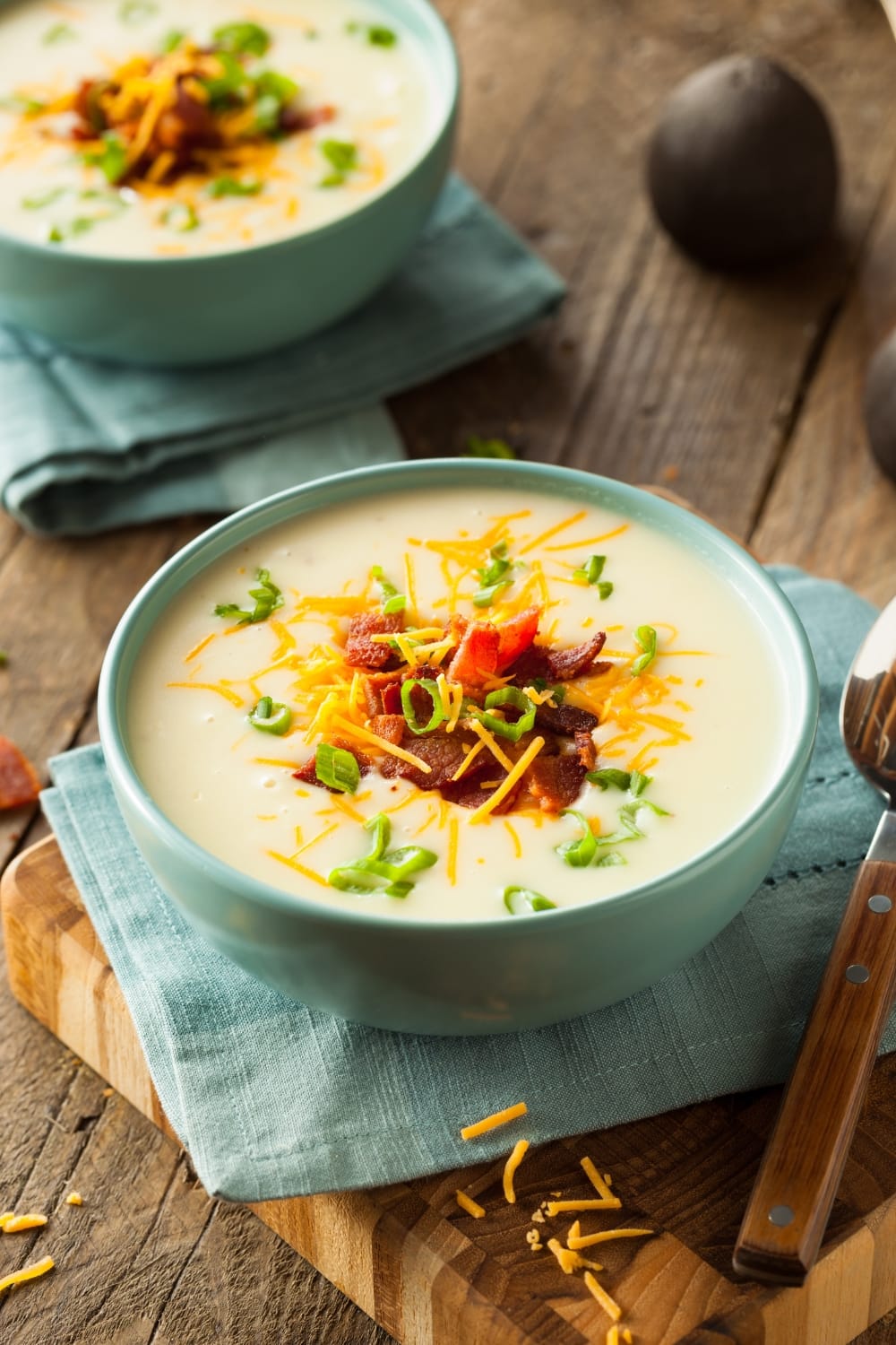 Copycat O'Charley's Loaded Potato Soup
