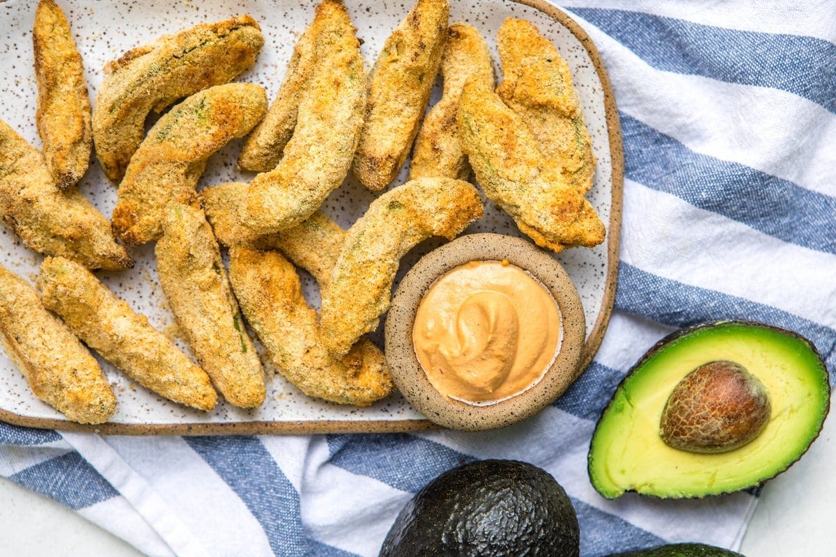 Crispy Baked Avocado Fries