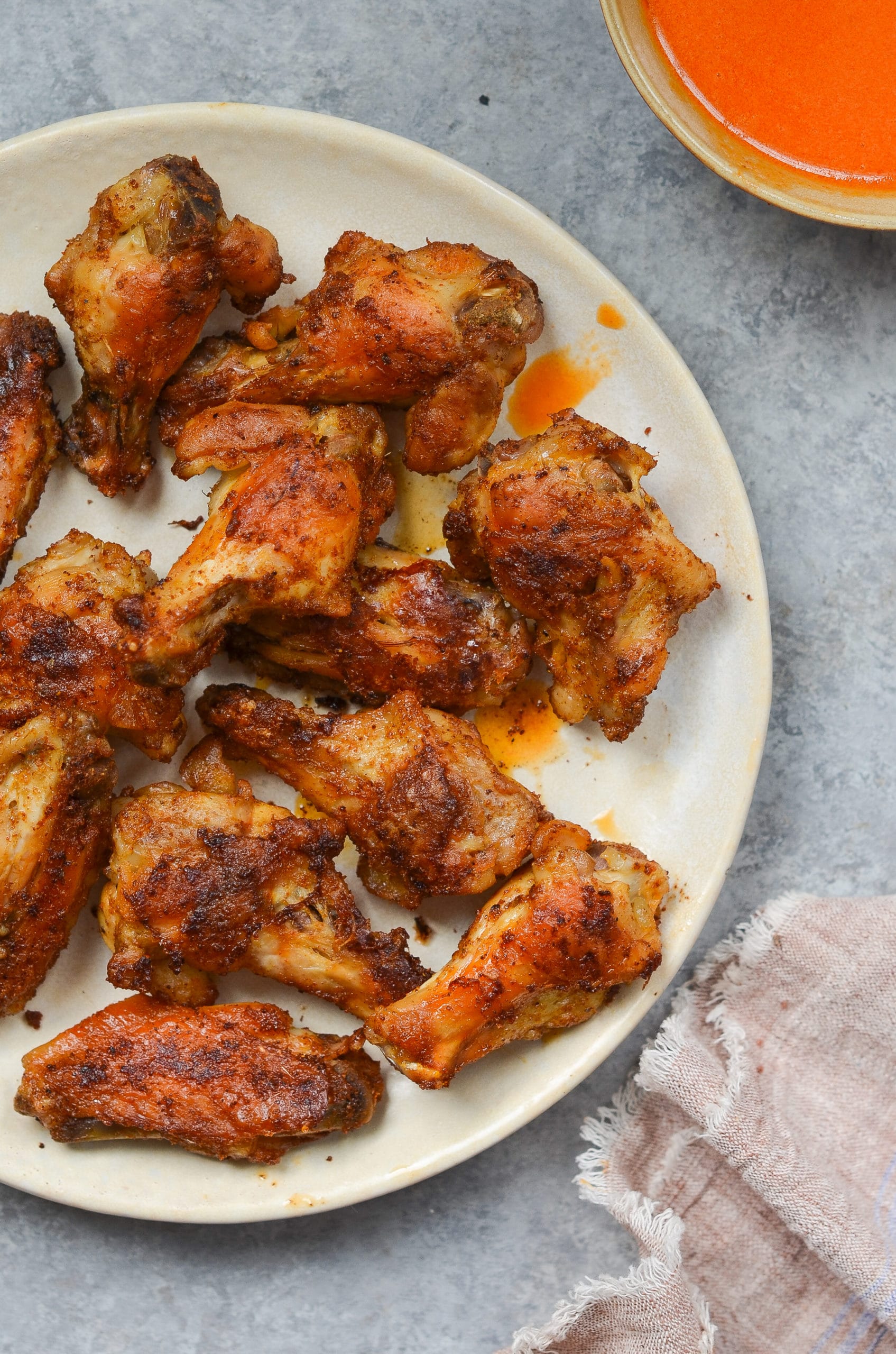 Crispy Baked Buffalo Wings