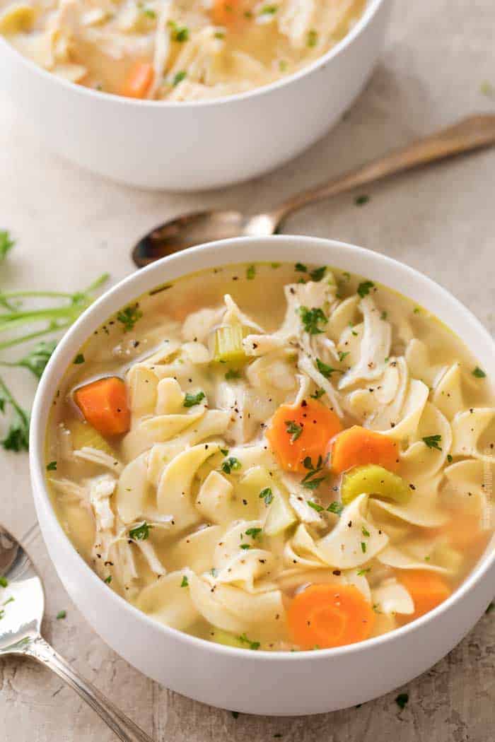 Crockpot Chicken Noodle Soup