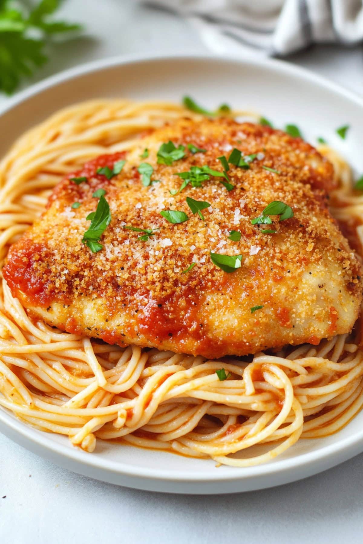 Crusted Chicken Romano (Cheesecake Factory Copycat)