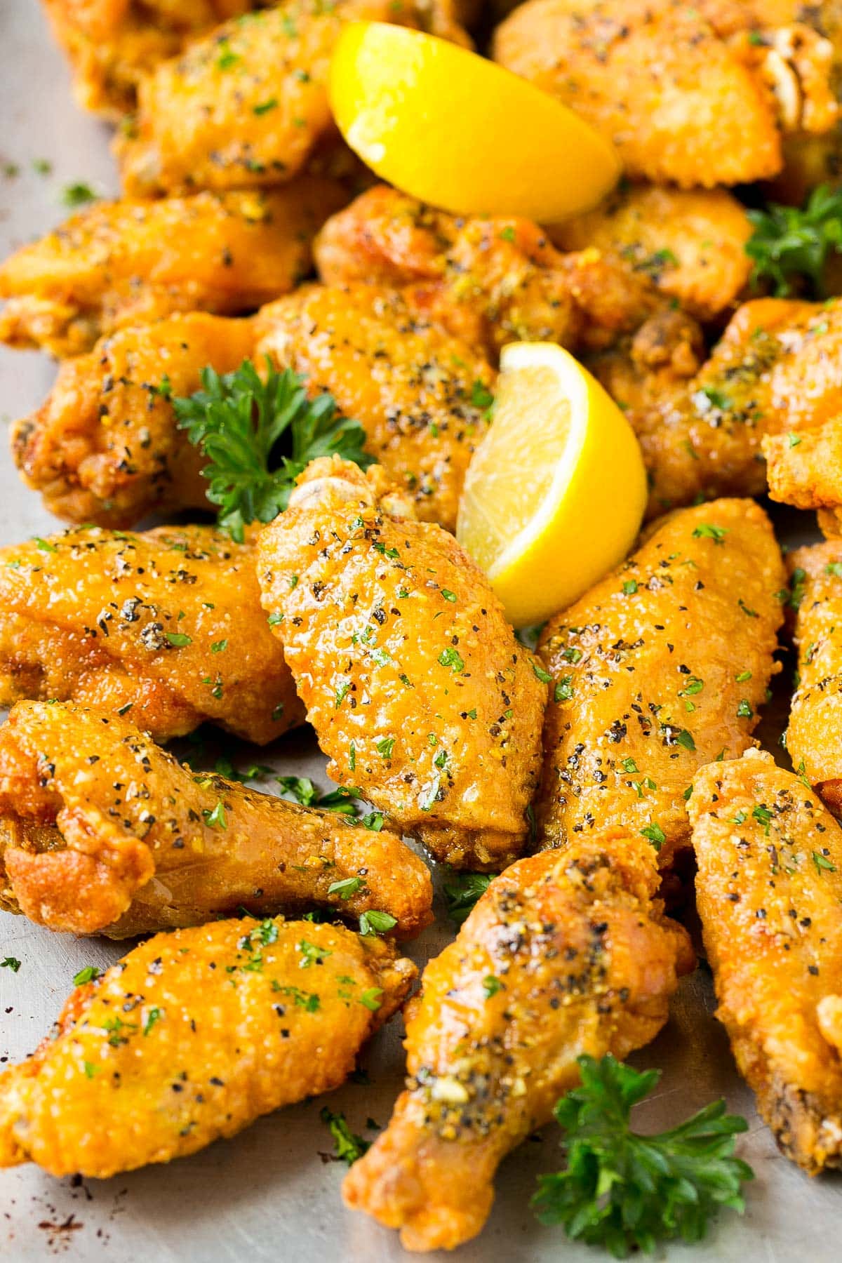 Easy Lemon Pepper Chicken Wings Recipe