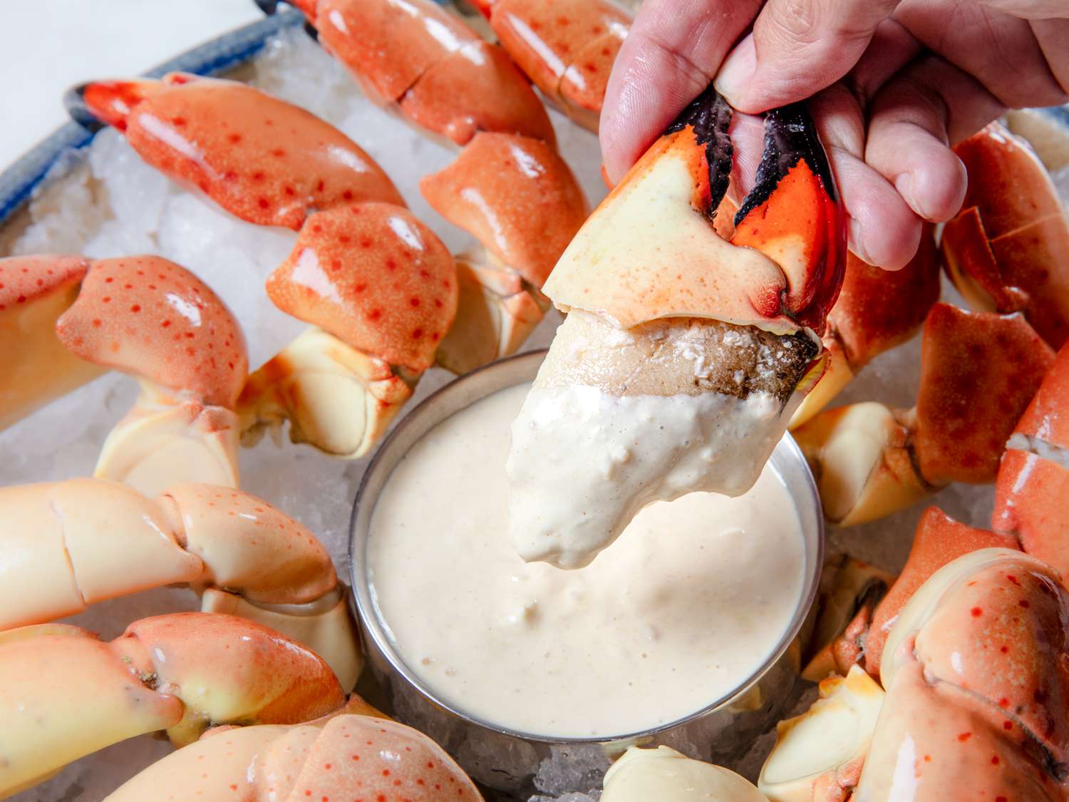 Florida: Stone Crab Claws with Mustard Sauce