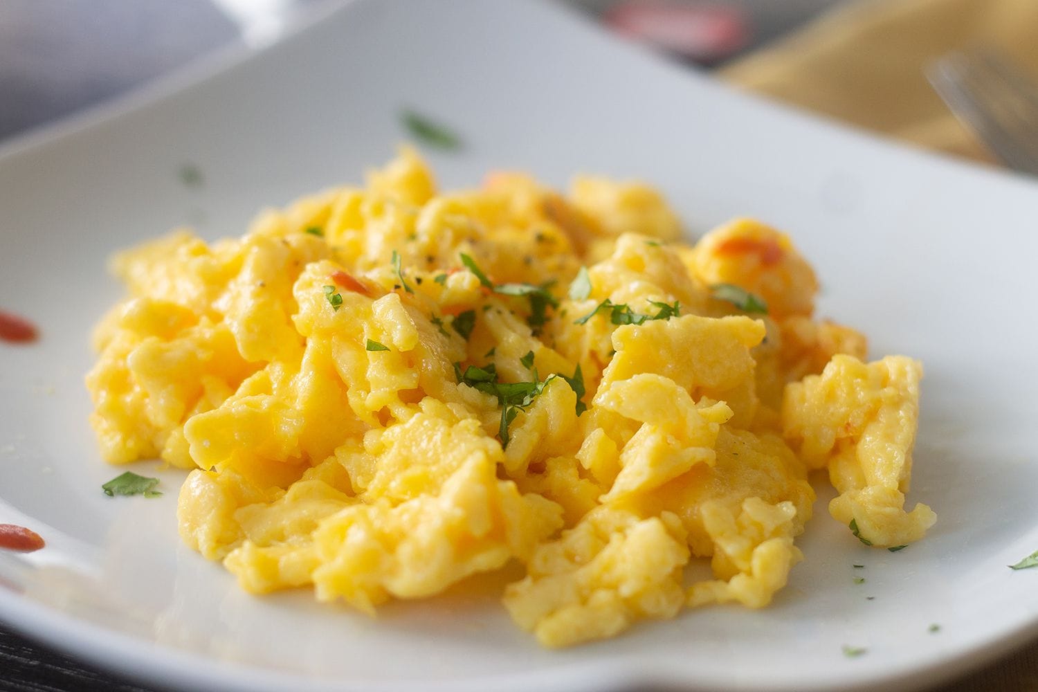 Fluffy Scrambled Eggs